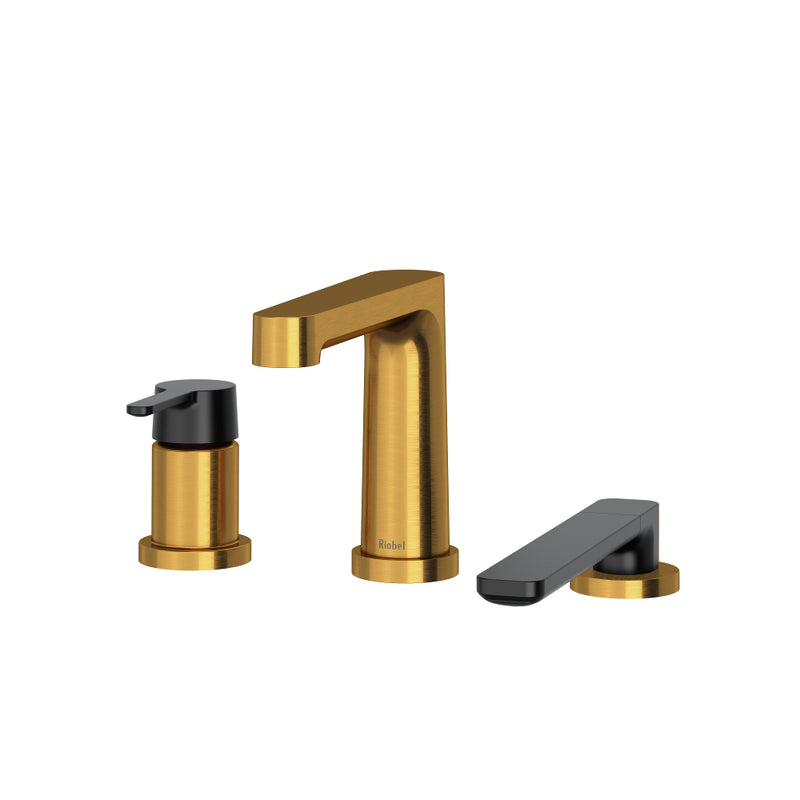 Riobel Nibi TNB10 3-Piece Deck-Mount Tub Filler With Handshower Trim (Without Rough-in)