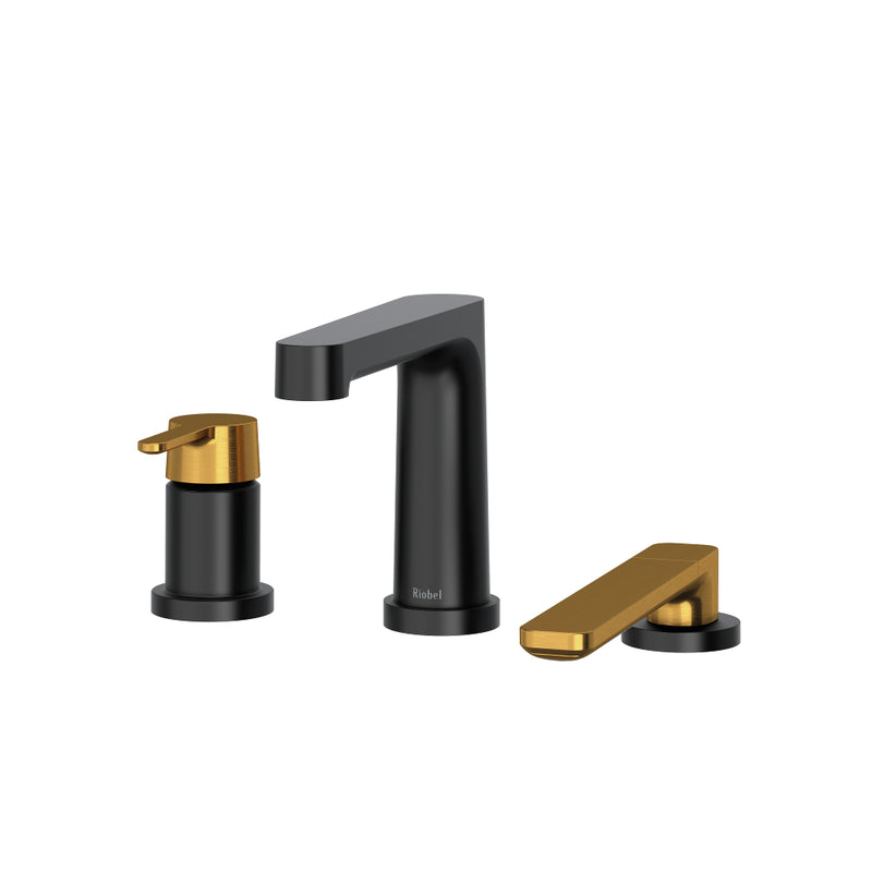 Riobel Nibi TNB10 3-Piece Deck-Mount Tub Filler With Handshower Trim (Without Rough-in)