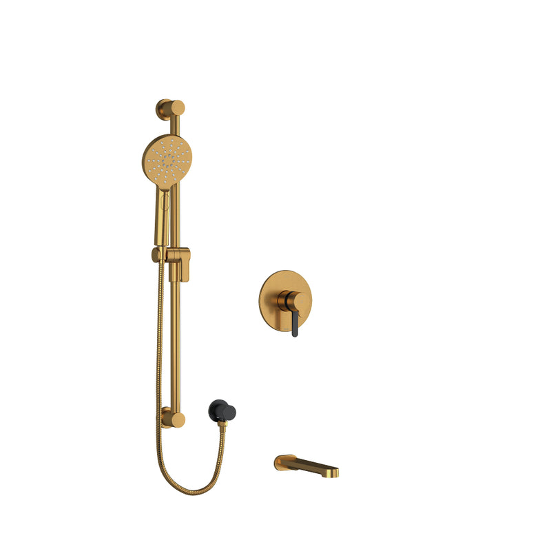 Riobel Nibi TKIT1244NB Shower Kit 1244 Trim (Without Rough-in)