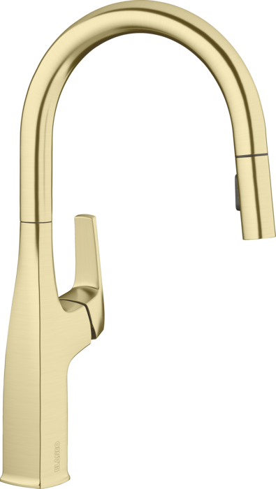 BLANCO RIVANA HIGH ARC 1.5 GPM SATIN GOLD