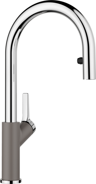 BLANCO URBENA PULL DOWN 1.5 GPM CHROME/VOLCANO GRAY