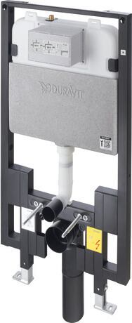 Duravit WD1022000091 DuraSystem® In-Wall Tank and Carrier Standard 1.28 gpf