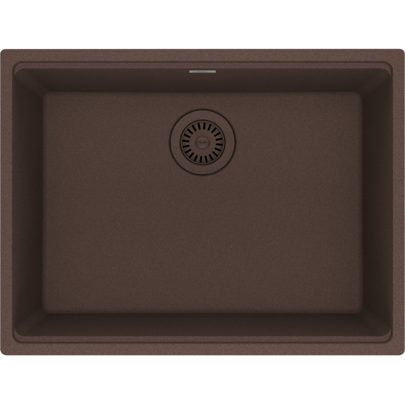 Franke MAG11023-S Maris Undermount Granite Single 27Cab with Strainer Basket