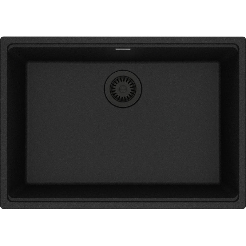 Franke MAG11025-S Maris Undermount Granite Single 30Cab with Strainer Basket