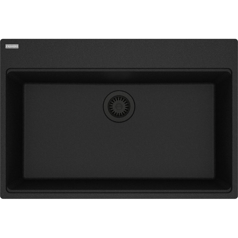 Franke MAG61029-S Maris Undermount Granite Single 36Cab with Strainer Basket