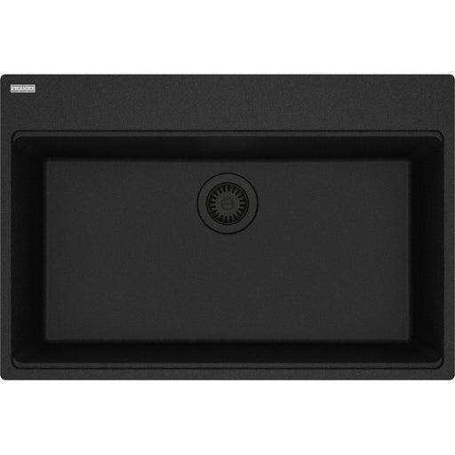 Franke MAG61029-S Maris Undermount Granite Single 36Cab with Strainer Basket