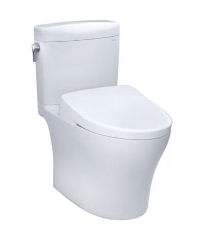 TOTO MW4364736CEMFGN 2 PIECE AQUIA IV CUBE WITH  WASHLET+