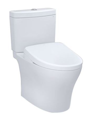TOTO MW4464726CEMFGNA 2 PIECE AQUIA IV UH WITH  WASHLET+ S7 AND AUTO FLUSH