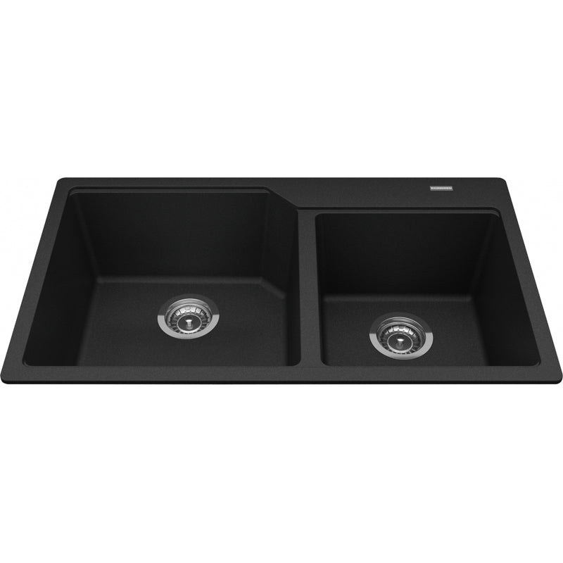 Kindred MGCM2034-9 Urban Undermount Granite Double Sink 36Cab