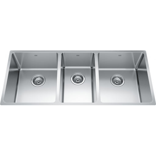 Kindred BTU1841-9 Brookmore Undermount 18G Stainless Steel Trp 45Cab