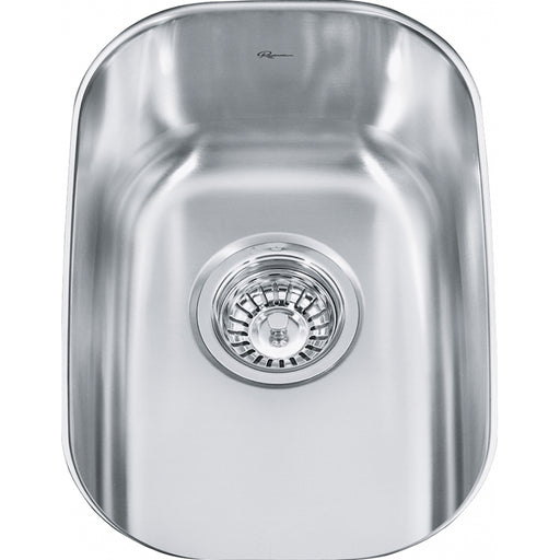 Kindred NS1813U-7 Reginox Undermount 18G Stainless Steel Single Sink