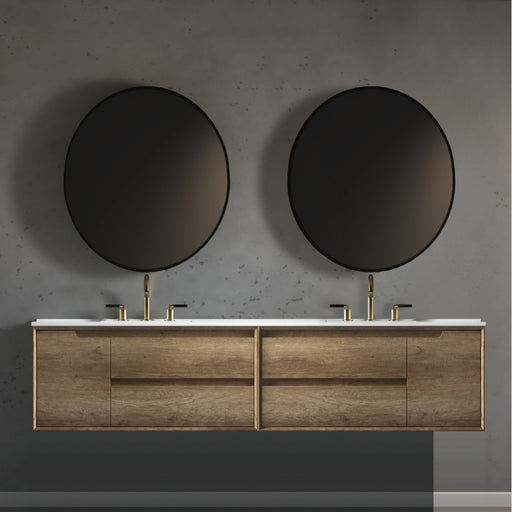 Virta Ashley 81 Inch Wall Hung Double Sink Vanity