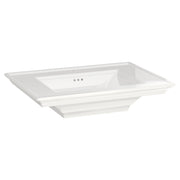 American Standard Town Square S Center Hole Only Pedestal Sink Top