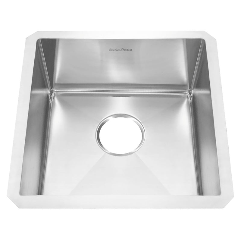 American Standard Pekoe 17 x 17-Inch Stainless Steel Undermount Single Bowl Kitchen Sink