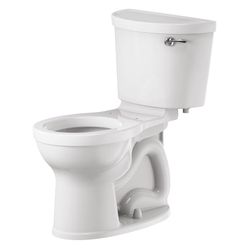 American Standard Champion PRO Two-Piece 1.28 gpf/4.8 Lpf Chair Height Round Front Right Hand Trip Lever Toilet less Seat