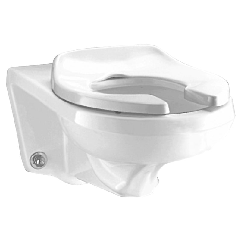American Standard Afwall ADA Retrofit 1.28 – 1.6 gpf (4.8 – 6.0 Lpf) Top Spud Elongated Wall-Hung EverClean Bowl