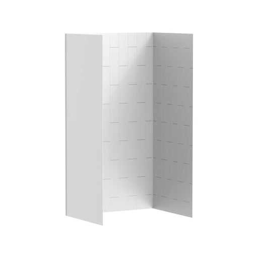 American Standard Aspirations 48 x 36 x 84-Inch Vertical Tile Shower Wall Set