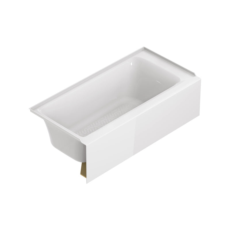 American Standard Aspirations 60 x 30-Inch Integral Apron Bathtub With Left-Hand Drain