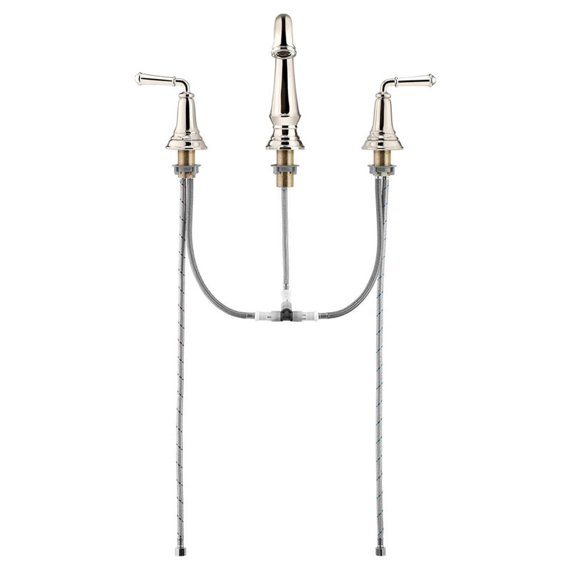 American Standard Delancey 8-Inch Widespread 2-Handle Bathroom Faucet 1.2 gpm/4.5 L/min With Lever Handles
