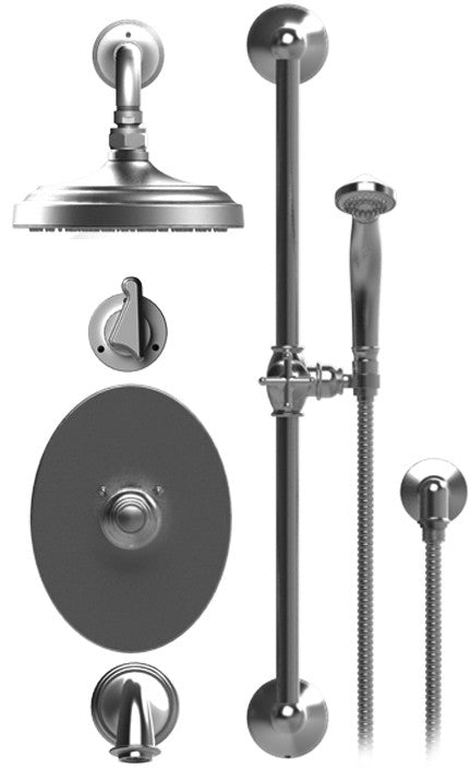Rubinet T24JSS JASMIN - TRIM TEMPERATURE CONTROL KIT