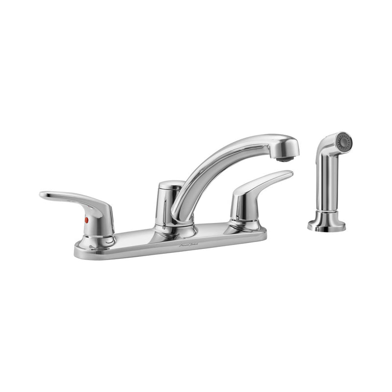 American Standard Colony PRO 2-Handle Kitchen Faucet 1.5 gpm/5.7 L/min With Side Spray