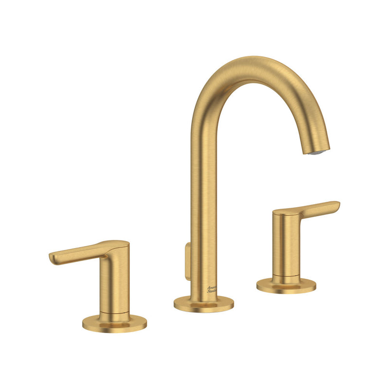 American Standard Studio S 8-Inch Widespread 2-Handle Bathroom Faucet 1.2 gpm/4.5 L/min With Lever Handles