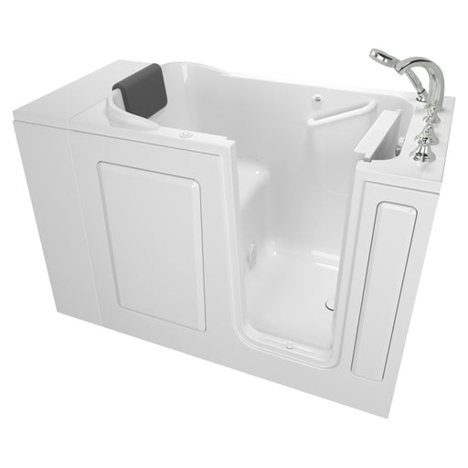 American Standard Gelcoat Premium Series 28 x 48-Inch Walk-in Tub With Air Spa System - Right-Hand Drain With Faucet