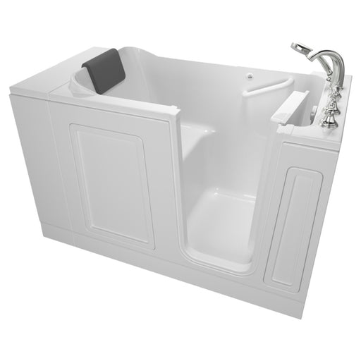 American Standard Acrylic Luxury Series 30 x 51-Inch Walk-in Tub With Soaking Bath - Right-Hand Drain With Faucet
