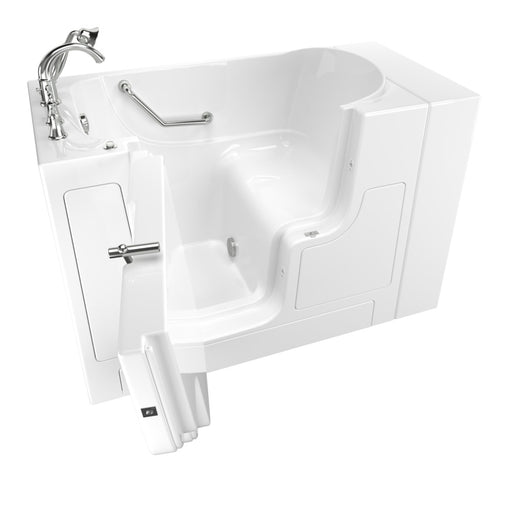 American Standard Gelcoat Value Series 30 x 52-Inch Walk-in Tub With Soaking Bath - Left-Hand Drain With Faucet