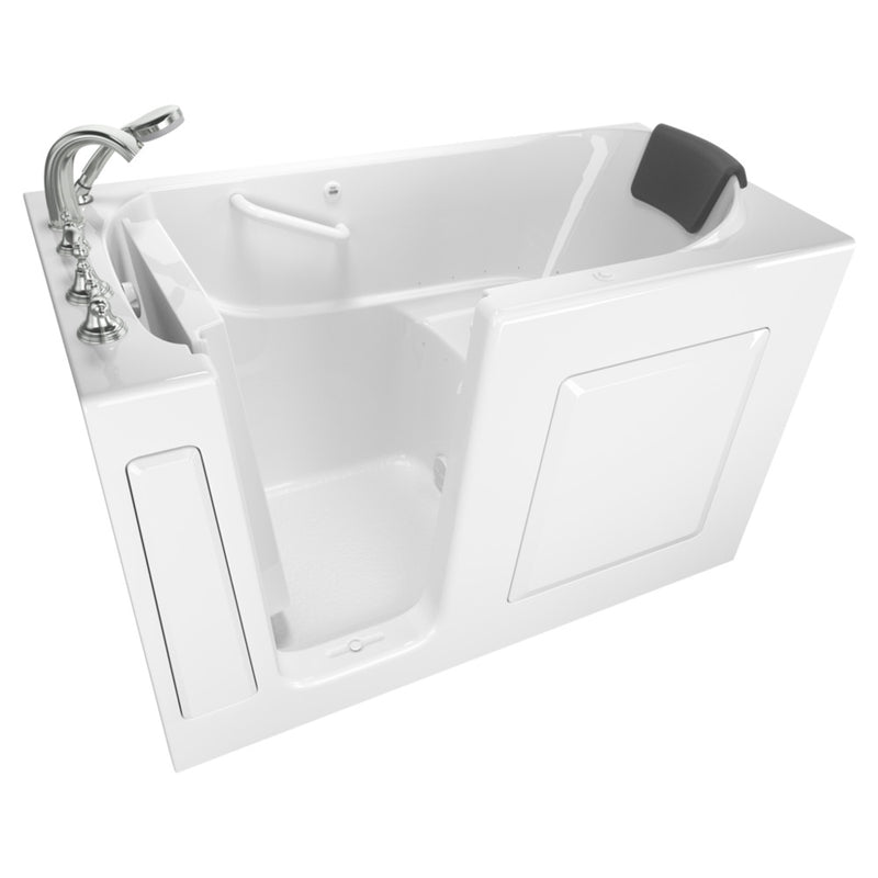 American Standard Gelcoat Premium Series 30 x 60 -Inch Walk-in Tub With Air Spa System - Left-Hand Drain With Faucet