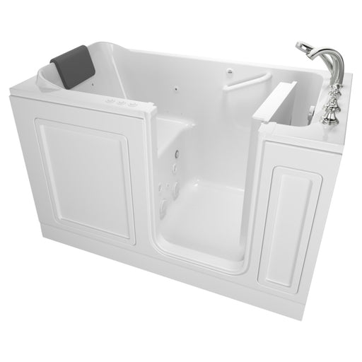 American Standard Acrylic Luxury Series 32 x 60-Inch Walk-in Tub With Combination Air Spa and Whirlpool Systems - Right-Hand Dra