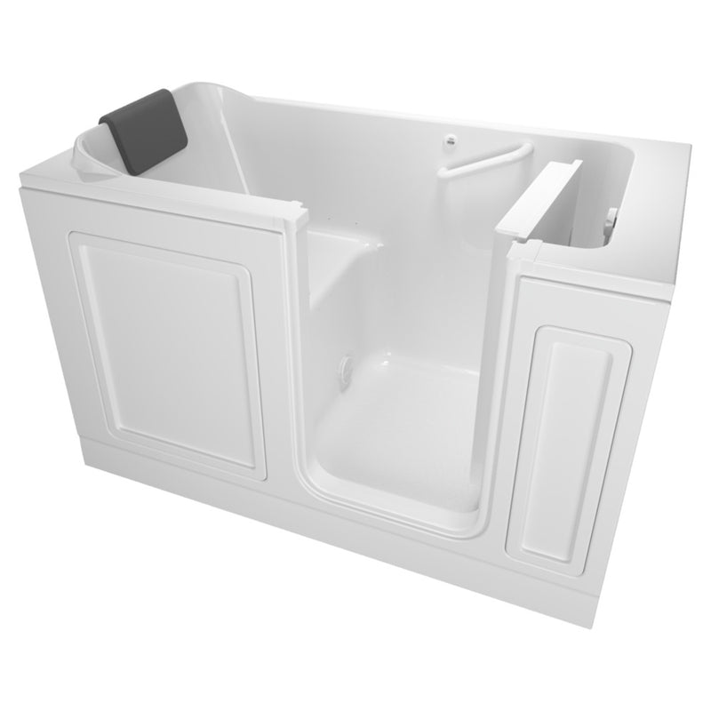 American Standard Acrylic Luxury Series 32 x 60-Inch Walk-in Tub With Soaking Bath - Right-Hand Drain With Faucet
