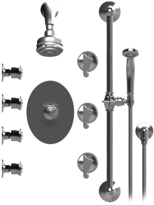 Rubinet T45JSS JASMIN - TRIM TEMPERATURE CONTROL KIT