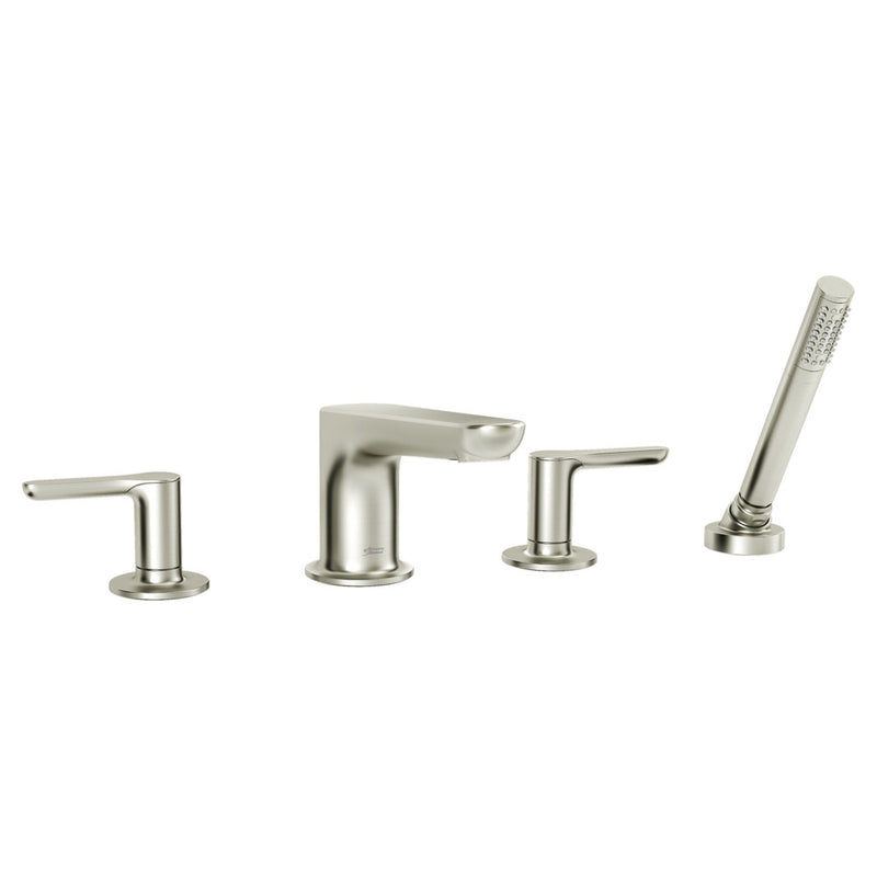 American Standard Studio S  Bathtub Faucet With Lever Handles and Personal Shower for Flash Rough-In Valve