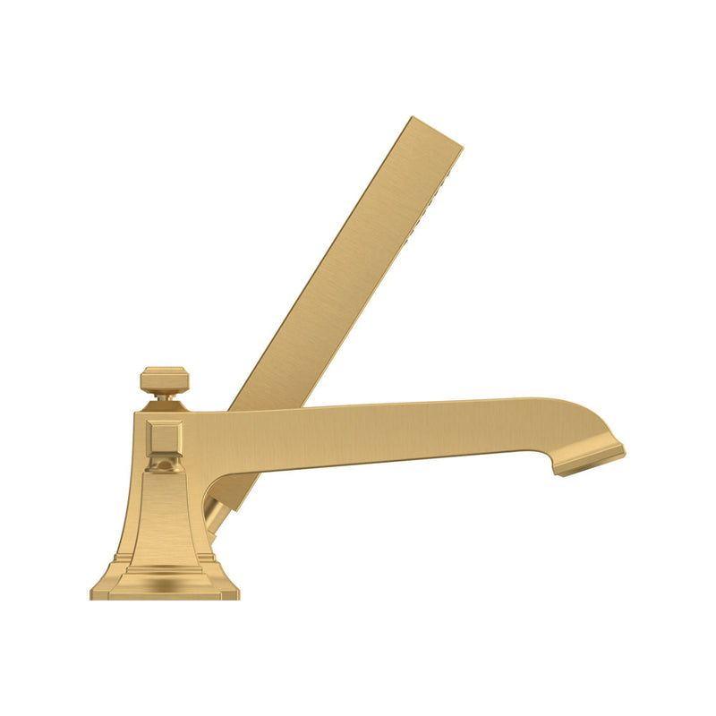 American Standard Town Square S Bathub Faucet With Lever Handles and Personal Shower for Flash Rough-in Valve
