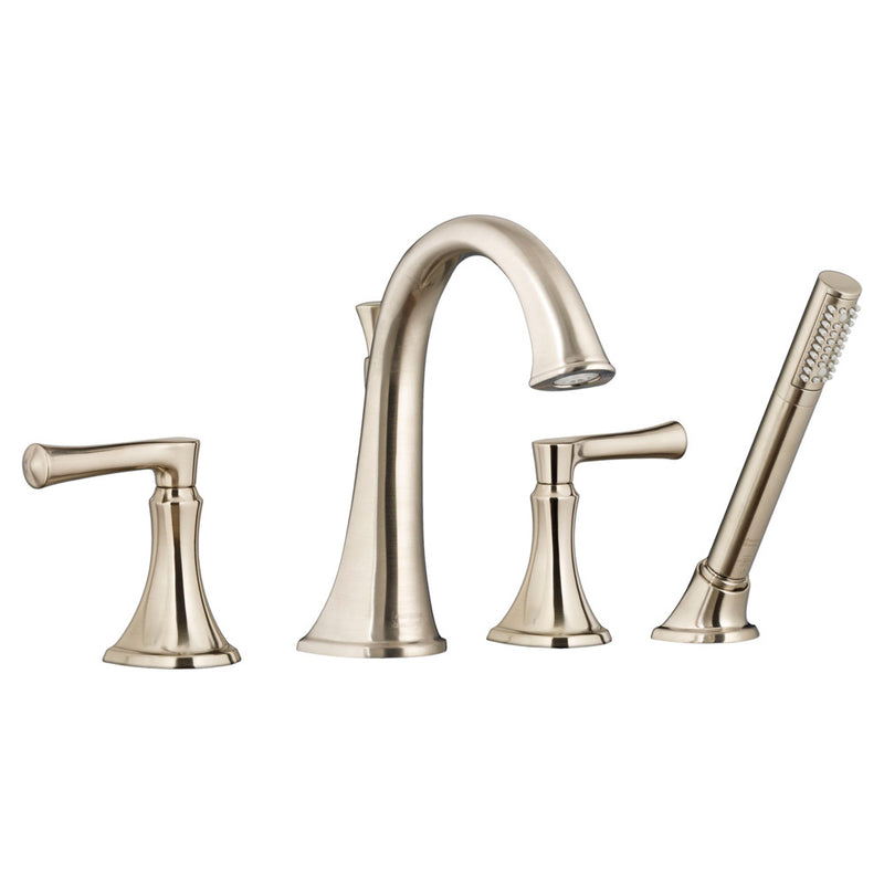 American Standard Estate Bathtub Faucet With Personal Shower for Flash Rough-In Valve With Lever Handles