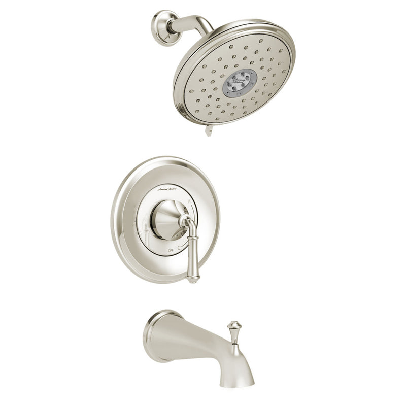American Standard Delancey 1.8 gpm/6.8 L/min Tub and Shower Trim Kit With Water-Saving 4-Function Showerhead and Lever Handle
