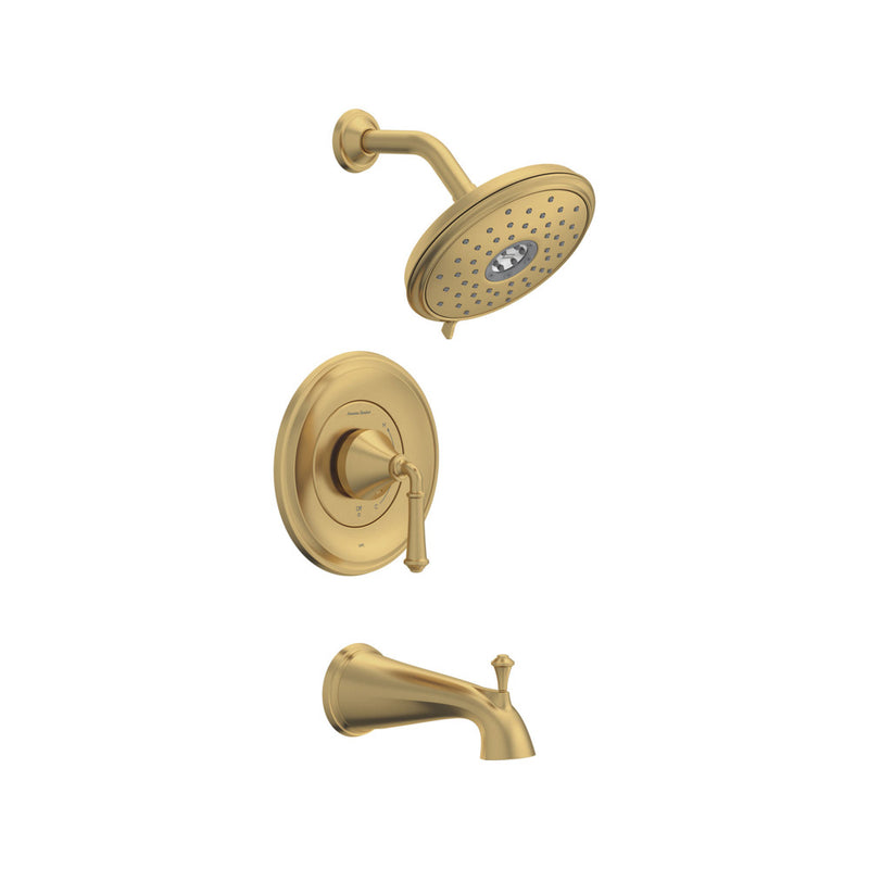 American Standard Delancey 1.8 gpm/6.8 L/min Tub and Shower Trim Kit With Water-Saving 4-Function Showerhead and Lever Handle