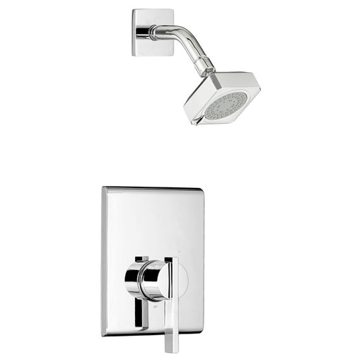 American Standard Times Square 1.75 gpm/6.6 L/min Shower Trim Kit With Water-Saving Showerhead Double Ceramic Pressure Balance 