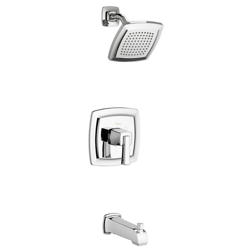 American Standard Townsend 2.5 gpm/9.5L/min Tub and Shower Trim Kit With Rain Showerhead Double Ceramic Pressure Balance Cartri