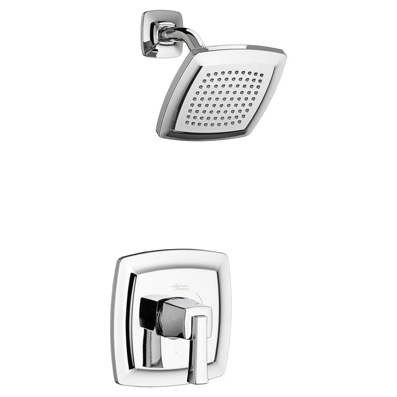 American Standard Townsend 1.75 gpm/6.6 L/min Shower Trim Kit With Water-Saving Showerhead Double Ceramic Pressure Balance Cart