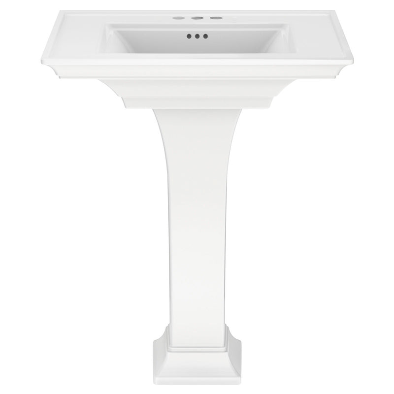 American Standard Town Square S 4-Inch Centerset Pedestal Sink Top and Leg Combination