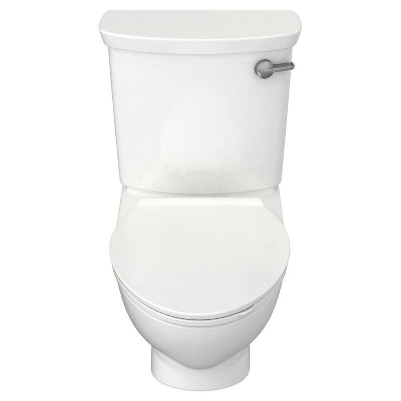 American Standard Glenwall VorMax Two-Piece 1.28 gpf/4.8 Lpf Right-Hand Trip Lever Back Outlet Elongated Wall-Hung EverClean Toi