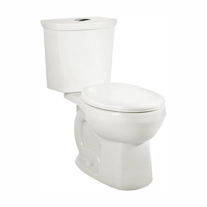 American Standard H2Option Two-Piece Dual Flush 1.28 gpf/4.8 Lpf and 0.92 gpf/3.5 Lpf Standard Height Elongated Toilet With Line