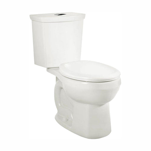 American Standard H2Option Two-Piece Dual Flush 1.28 gpf/4.8 Lpf and 0.92 gpf/3.5 Lpf Standard Height Elongated Toilet With Line