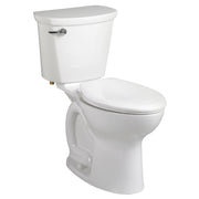 American Standard Cadet Pro Two-Piece 1.28 gpf/4.8 Lpf Chair Height Round Front 10-Inch Rough Toilet Less Seat