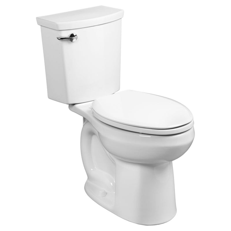 American Standard H2Optimum Two-Piece 1.1 gpf/4.2 Lpf Standard Height Elongated Toilet Less Seat