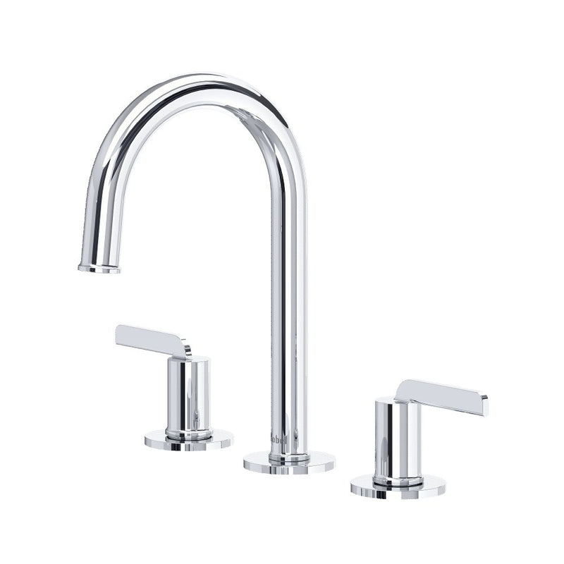 Riobel Authentica AURD08 Widespread Lavatory Faucet with C-Spout