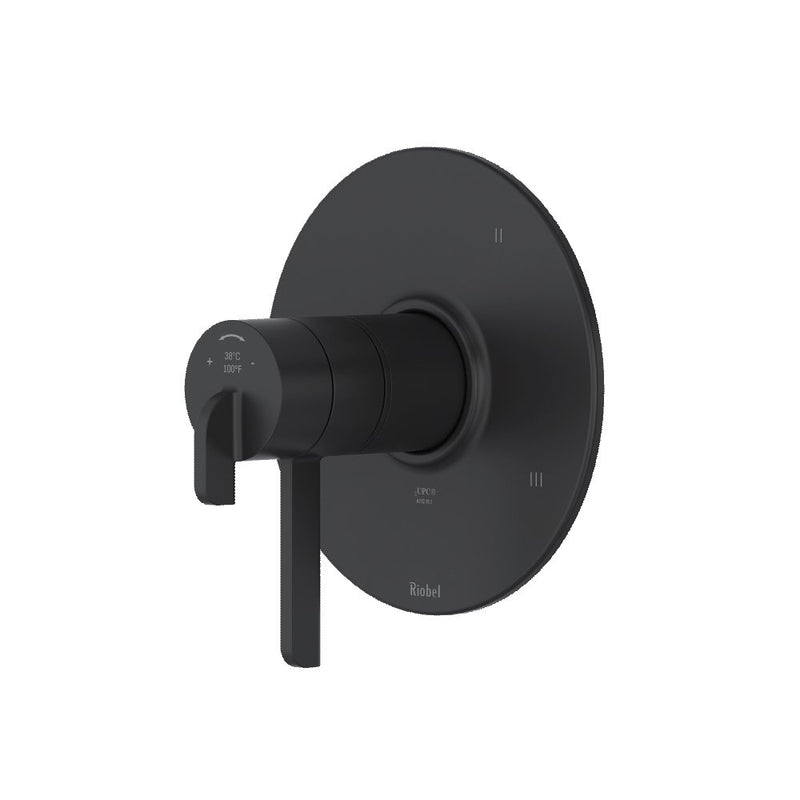 Riobel Authentica TAU47 1/2" Therm and Pressure Balance Trim with 3 Functions