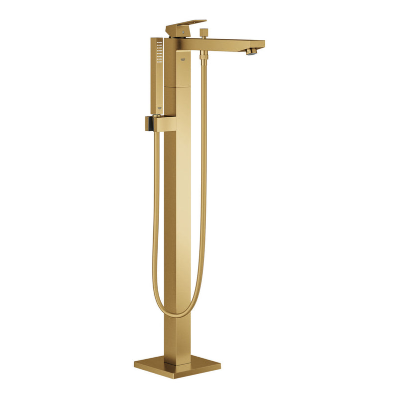 Grohe 23672 Eurocube Single-Handle Freestanding Tub Faucet with 6.6 L/min - 1.75 GPM Hand Shower